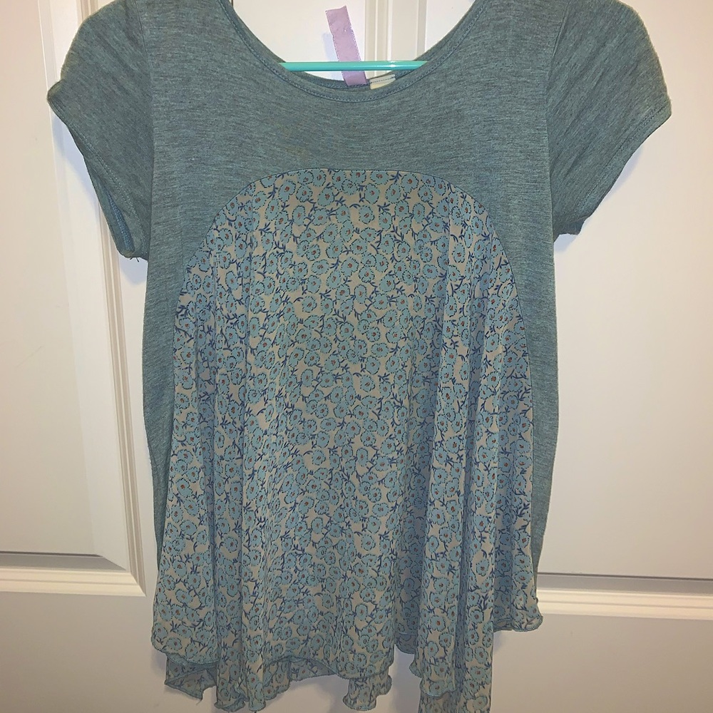 Francesca’s Chiffon T-Shirt